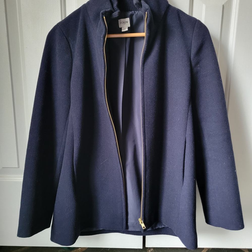 J. Crew Women's Classic Navy Blazer